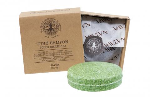 Natava Tuhý šampón Oliva 85 g
